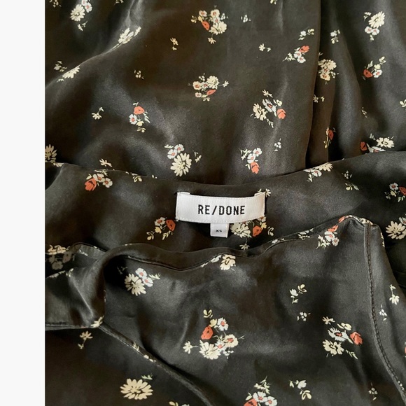 Re/Done 90’s Floral Print Slip Dress - Picture 8 of 9